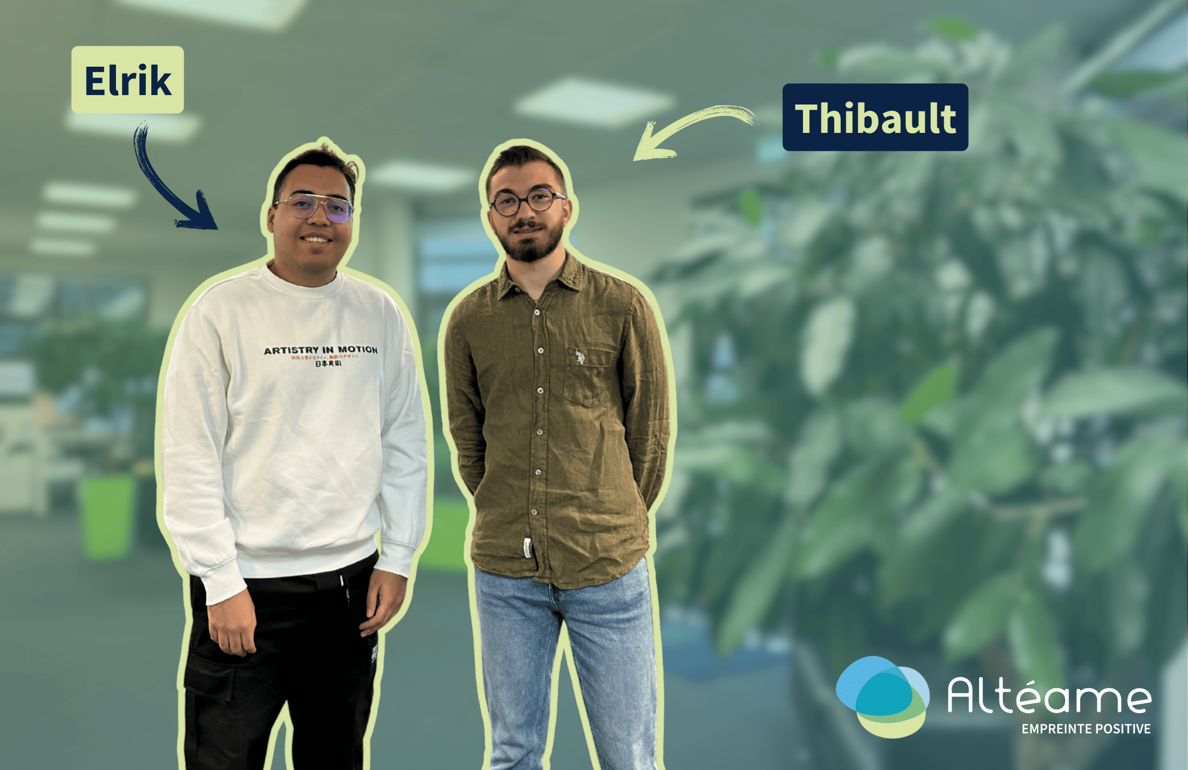 Altéame accueille de nouveaux talents : bienvenue à Thibault et Elrik