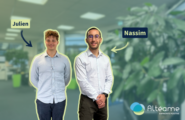 Altéame accueille ses nouvelles recrues : Julien et Nassim