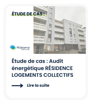 Étude de cas -audit énergétique RÉSIDENCE LOGEMENTS COLLECTIFS