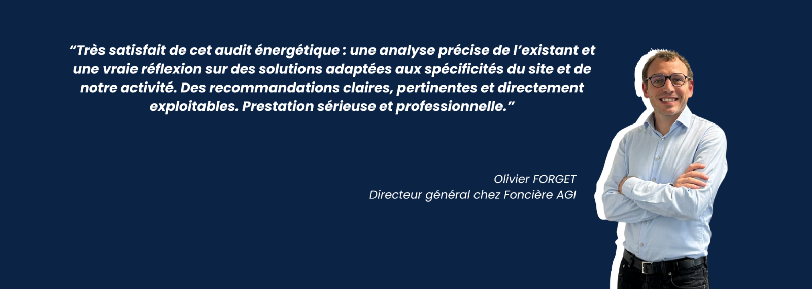 Témoignage Olivier FORGET Directeur général chez Foncière AGI - Château de la Romanerie